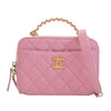 Secondhand Chanel Small Quilted Caviar Pick Me Up Vanity Case