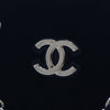 Chanel Quilted Velvet Coco Clutch With Chain Secondhand