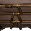 Ferragamo Leather Stella Triple Zip Satchel Secondhand