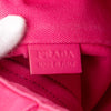 Prada Small Canvas Canapa Grommet Satchel Secondhand
