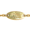 Louis Vuitton Gold Plated Collier LV Angel Necklace Secondhand