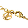 Louis Vuitton Gold Plated Collier LV Angel Necklace Secondhand