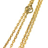 Louis Vuitton Gold Plated Collier LV Angel Necklace Secondhand