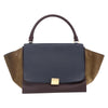 Celine Tricolor Trapeze Bag Leather