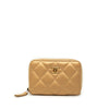 Chanel CC Quilted Lambskin Zippy Coin Pouch Secondhand