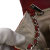 Chanel Quilted Calfskin Double Stitch Hamptons Clutch with Chain Secondhand