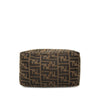 Fendi Zucca Canvas Double Flap Shoulder Bag Secondhand