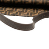 Fendi Zucca Canvas Double Flap Shoulder Bag Secondhand