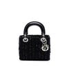 Dior Mini Tweed and Sequin Embellished Lady Dior Secondhand