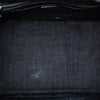 Secondhand Prada Studded Denim Canapa Logo Satchel