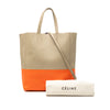 Secondhand Celine Small Bicolor Leather Vertical Cabas