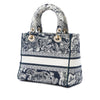 Dior Medium Embroidered Canvas Toile de Jouy Lady D Lite Secondhand