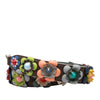 Fendi Calfskin Flowerland Strap You Shoulder Strap Secondhand