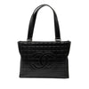 Chanel CC Chocolate Bar Lambskin Tote Secondhand