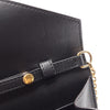 Celine Tricolor Leather Pocket Envelope Wallet On Chain Secondhand
