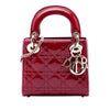 Dior Mini Patent Cannage Lady Dior Secondhand