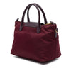 Prada Saffiano Trimmed Tessuto Satchel Secondhand