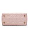Dior Medium Embroidered Canvas Cannage Lady D Lite Secondhand