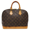 Louis Vuitton Alma Handbag Monogram Canvas