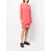 Secondhand Chanel Salmon Pink Wool Dress Suit - '80s