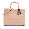 Dior Large Patent Cannage Lady Dior Secondhand