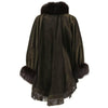 Secondhand A.N.G.E.L.O. Vintage Cult Brown Suede Cape - '80s