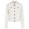 Burberry White Cotton Jacket - 2010s Second hand