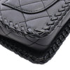 Chanel Quilted Lambskin Whipstitch Single Flap Secondhand