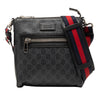 Gucci Small GG Supreme Web Messenger Bag Secondhand