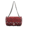 Chanel Medium Tweed Braided Charms Double Flap Secondhand