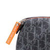 Dior Oblique Denim Flight Cosmetic Pouch Secondhand