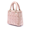 Dior Small Satin Cannage Swarovski Lady Dior Secondhand