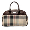 Burberry House Check Canvas Handbag Secondhand