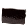 Chanel CC Embossed Patent Camellia Wallet On Chain Secondhand