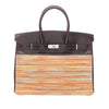 Hermès Veau Barenia and Vibrato Birkin Retourne 35 Secondhand