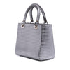 Dior Medium Metallic Patent Microcannage Lady Dior Secondhand