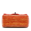 Chanel Mini Square Classic Patent Striped Single Flap Secondhand