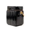 Saint Laurent Matelasse Patent Monogram Vicky Vanity Bag Secondhand