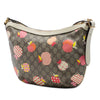 Gucci Small GG Supreme Les Pommes Ophidia Half Moon Crossbody Secondhand