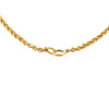 Chanel Gold Plated CC Flower Pendant Necklace Secondhand