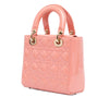 Dior Small Patent Cannage Lady Dior Secondhand