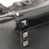 Valentino Small Crinkled Calfskin Rockstud Double Handle Tote Secondhand