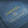 Chanel Denim 19 Round Clutch with Chain Secondhand
