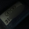 Chanel Denim 19 Round Clutch with Chain Secondhand