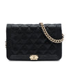 Chanel Quilted Caviar Boy Wallet on Chain Secondhand