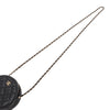 Chanel CC Quilted Caviar Round Clutch With Chain Secondhand