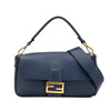 Secondhand Fendi Leather Selleria Baguette Satchel