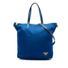 Prada Tessuto Zip Top Convertible Tote Secondhand