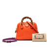 Secondhand Gucci Mini Dollar Calfskin Bamboo Diana Dome Satchel