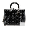 Dior Large Patent Cannage Lady Dior Secondhand